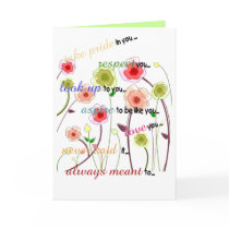 Personalize Dad / Grandpa's Birthday Card