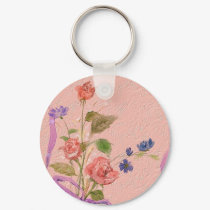 Personalize Elegant Key Chain Keychain