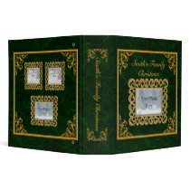 Personalize Emerald Christmas Album binders by atteestude Personalize Emerald Christmas Album binders