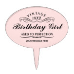 Personalize Funny Birthday Cake Topper