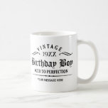 Personalize Funny Birthday Coffee Mug