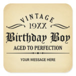 Personalize Funny Birthday Stickers