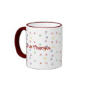 Personalize "Give Thanks" Thanksgiving Mug
