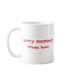 Personalize GO WILD 40th BIRTHDAY Coffee Mug