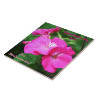 Personalize Happy Mothers Day Ceramic Tiles