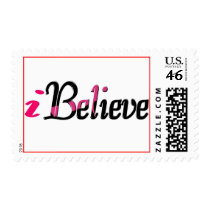 Personalize I BELIEVE postage by WEmustBELIEVE Personalize I BELIEVE postage