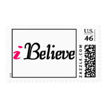 Personalize I BELIEVE postage by WEmustBELIEVE Personalize I BELIEVE postage