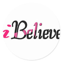 Personalize I BELIEVE stickers by WEmustBELIEVE Personalize I BELIEVE stickers