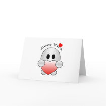 PERSONALIZE "I LOVE YOU" CUTE CHARACTER cards by FotoShop PERSONALIZE "I LOVE YOU" CUTE CHARACTER cards