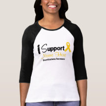 Personalize I Support Neuroblastoma Awareness Shirts