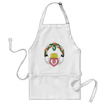 PERSONALIZE IRISH CLADDAGH APRON