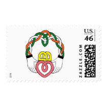 PERSONALIZE IRISH CLADDAGH stamps