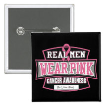 Personalize it REAL MEN WEAR PINK Breast Cancer