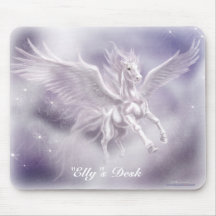 "Personalize Me!"  Pegasus Mouse Pad