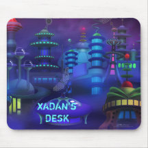 "Personalize me" Space City Mousepads
