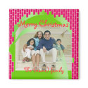 Personalize Merry Christmas Photo ... - Customized magnets