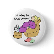 Personalize Mother to be Button