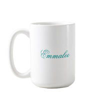 Personalize Name 2008 Aqua/Teal Graduation Mug by dizzypixels Personalize Name 2008 Aqua/Teal Graduation Mug