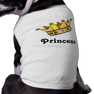 Personalize Name Doggie T-Shirt petshirt