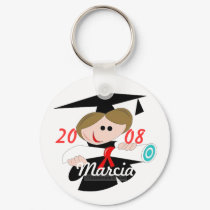 Personalize Name Graduation 2008 Key Chain keychains