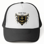 Personalize Navy Crest Hat