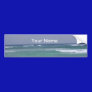 Personalize Ocean Bumper Sticker