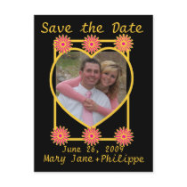 Personalize Photo Save the Date Postcard