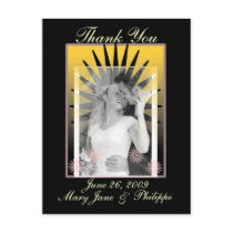 Personalize Photo Thank You Note Postcard