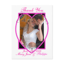 Personalize Photo Thank You Note Postcard
