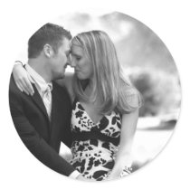 PERSONALIZE PHOTO WEDDING FAVORS STICKER
