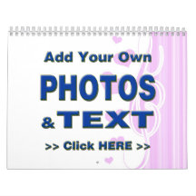 personalize photos text add images customize make calendars
