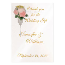 PERSONALIZE PK.100  PHOTO THANK YOU CARDS BUSINESS CARDS