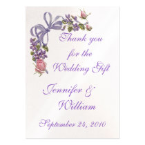 PERSONALIZE PK.100 THANK YOU CARDS business cards by FotoShop PERSONALIZE PK.100 THANK YOU CARDS business cards