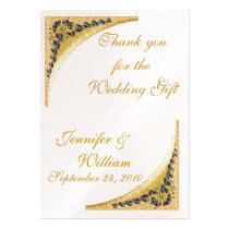 PERSONALIZE PK.100 THANK YOU CARDS business cards by FotoShop PERSONALIZE PK.100 THANK YOU CARDS business cards