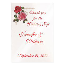 PERSONALIZE PK.100 THANK YOU CARDS BUSINESS CARD TEMPLATE