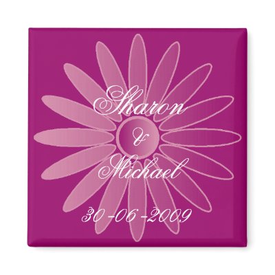 Wedding magnet favour