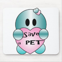 Personalize SACE A PET Cute Character mousepads