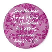 Personalize Save the Date / Wedding Favor Magnet by dizzypixels Personalize Save the Date / Wedding Favor Magnet