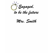 Personalize Shirt Engaged to Be the Future Mrs by personalizedclothing Personalize Shirt Engaged to Be the Future Mrs
