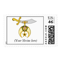 Personalize Shriners Emblem postage