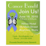 Personalize Stomach Cancer Fundraising Benefit flyers