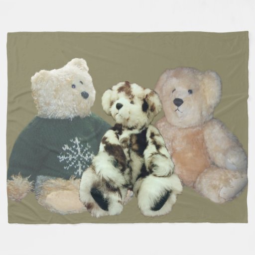 teddy bear fleece sleeping bag