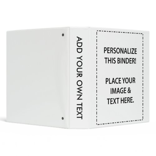 Personalize This Binder binder