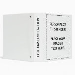 Personalize This Binder