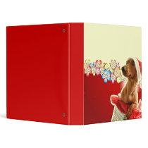 PERSONALIZE THIS CUTE DOG binders by PhotoLab PERSONALIZE THIS CUTE DOG binders
