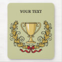 Personalize Trophy Cup mousepads