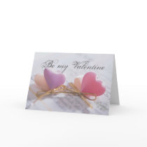 PERSONALIZE Valentine's Day Beautiful Candy Hearts cards