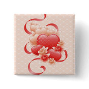 PERSONALIZE VALENTINE'S DAY / WEDDING button