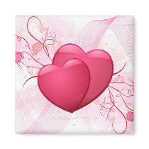 PERSONALIZE VALENTINE'S DAY / WEDDING REFRIGERATOR MAGNET