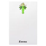 Personalize w/any name Green Fairy Personalized Stationery